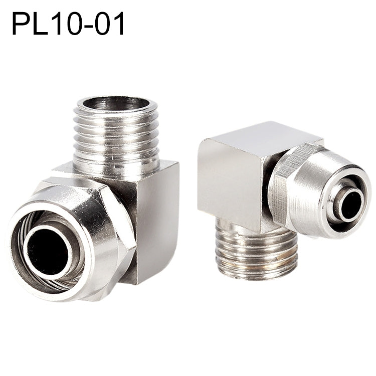 LAIZE Nickel Plated Copper Trachea Quick Fitting Lock Female Connector
