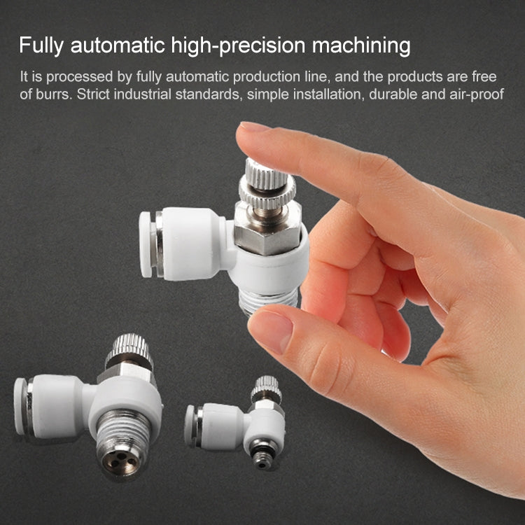 LAIZE SL Throttle Valve Elbow Pneumatic Quick Connector