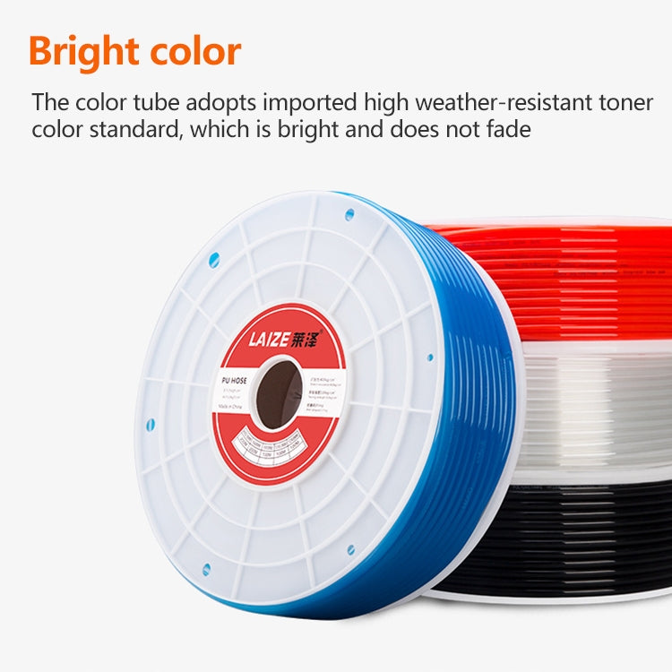 LAIZE Pneumatic Compressor Air Flexible PU Tube