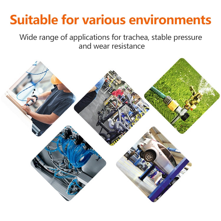 LAIZE Pneumatic Compressor Air Flexible PU Tube