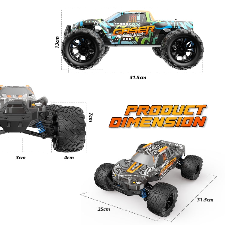 9000E 1:14 Full Scale Remote Control 4WD High Speed Car