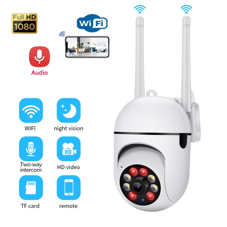 A7 1080P HD Wireless WiFi Smart Surveillance Camera Support Night Vision / Two Way Audio
