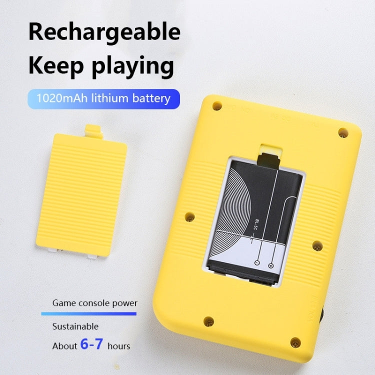 MK800 Doubles 3.0 inch Macaron Mini Handheld Game Console Built-in 800 Games