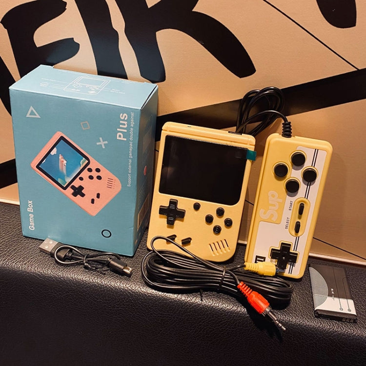 MK800 Doubles 3.0 inch Macaron Mini Handheld Game Console Built-in 800 Games