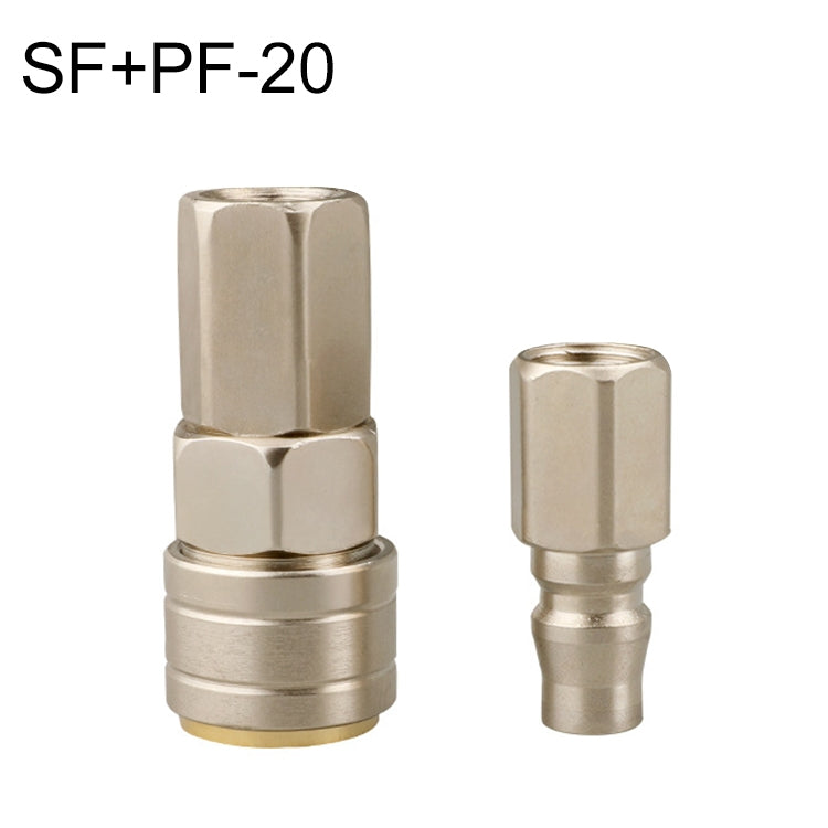 10pcs C-type Self-lock Pneumatic Quick Fitting Connector