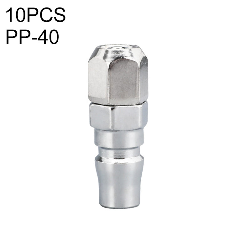 10pcs C-type Self-lock Air Tube Pneumatic Quick Fitting Connector