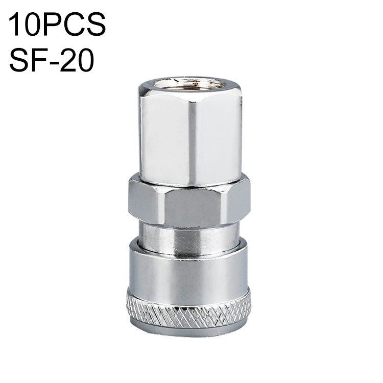 10pcs C-type Self-lock Air Tube Pneumatic Quick Fitting Connector