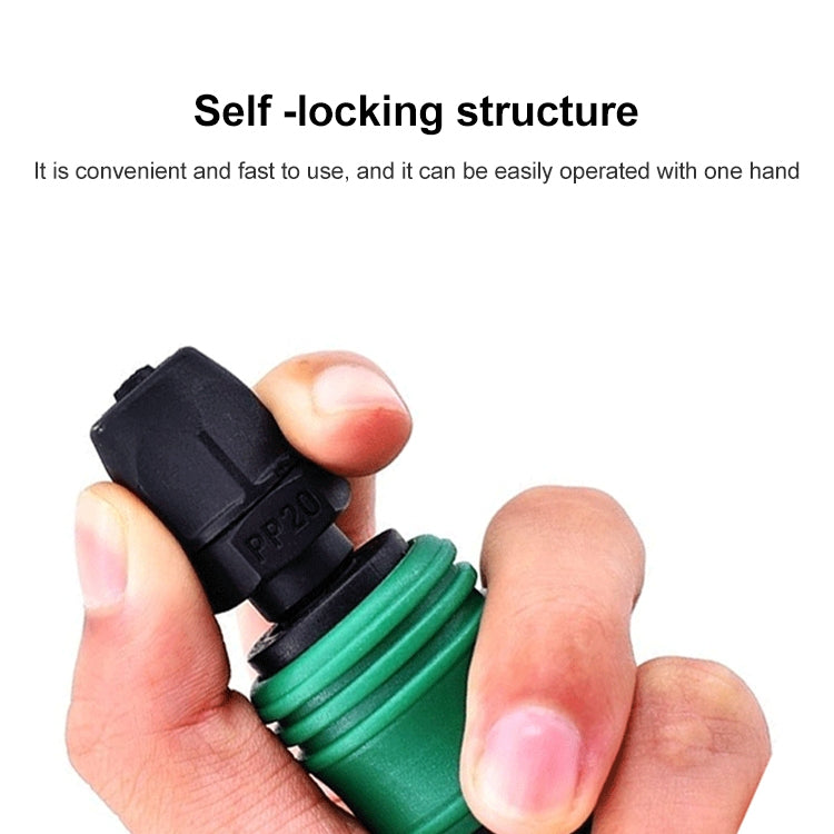 10pcs Plastic Steel C-type Self-lock Pneumatic Components