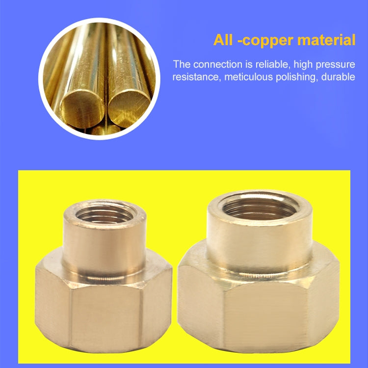 LAIZE 10pcs Internal Reducer Internal Thread External Thread