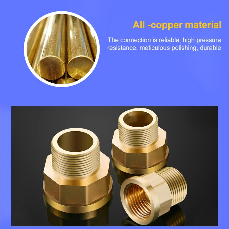 LAIZE 10pcs Internal and External Reducing Diameter Internal Thread External Thread