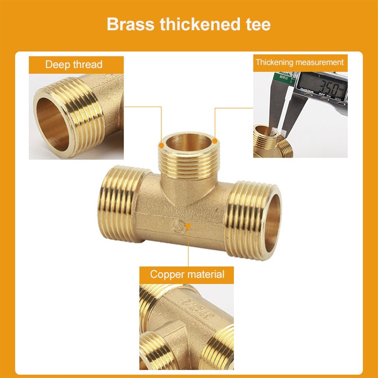 LAIZE External Thread Plumbing Copper Pipe Fittings