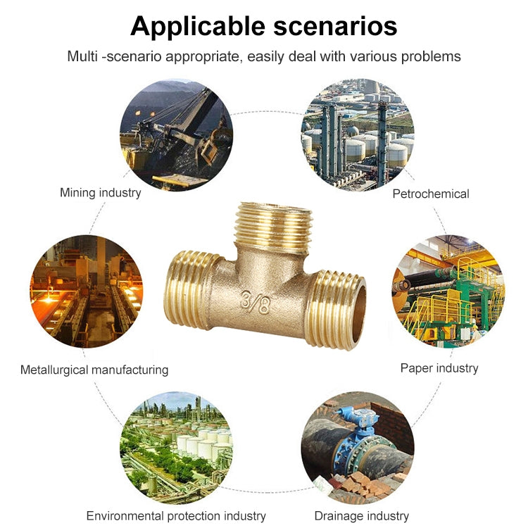 LAIZE External Thread Plumbing Copper Pipe Fittings