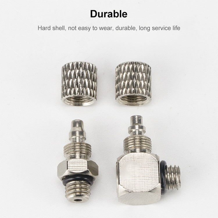 LAIZE 10pcs Micro Trachea Quick Connector