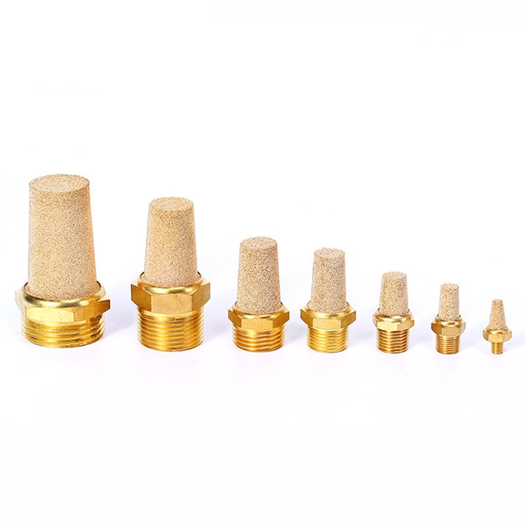 LAIZE Full Copper Long Pneumatic Muffler