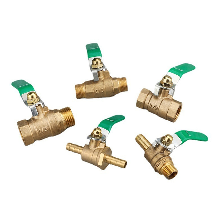 LAIZE Pneumatic Hose Connector Thickened Brass Ball Valve