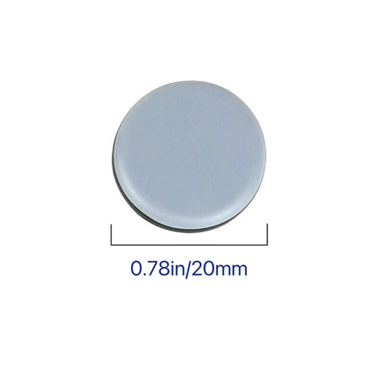 16 in 1 20mm Round Table Chairs Non-slip Foot Mat