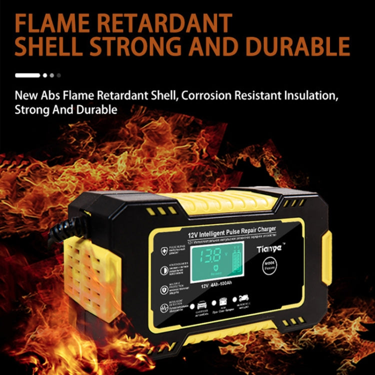 Motorcycle / Car Battery Smart Charger with LCD Creen