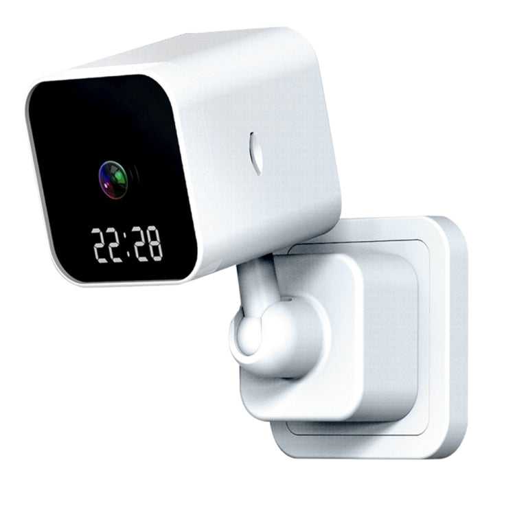 DP27 1080P Clock Plug Card WiFi Camera, Support Two-way Voice Intercom & Mobile Monitoring