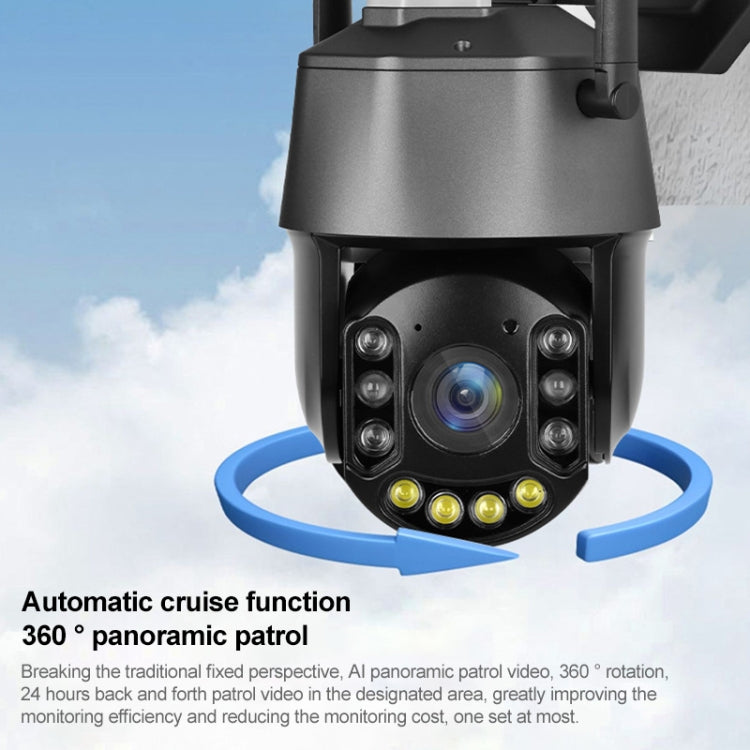 QX71 5MP Wireless WiFi Laser Spherical Camera Supports Two-way Voice&Mobile Monitoring