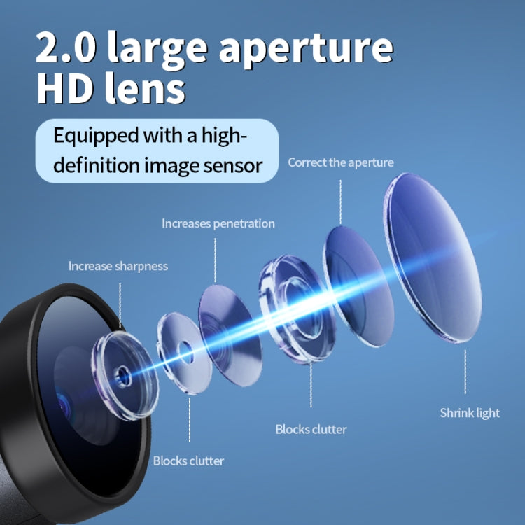 JNN V17 1080P HD Wide Angle Video Sports Recorder with Stand