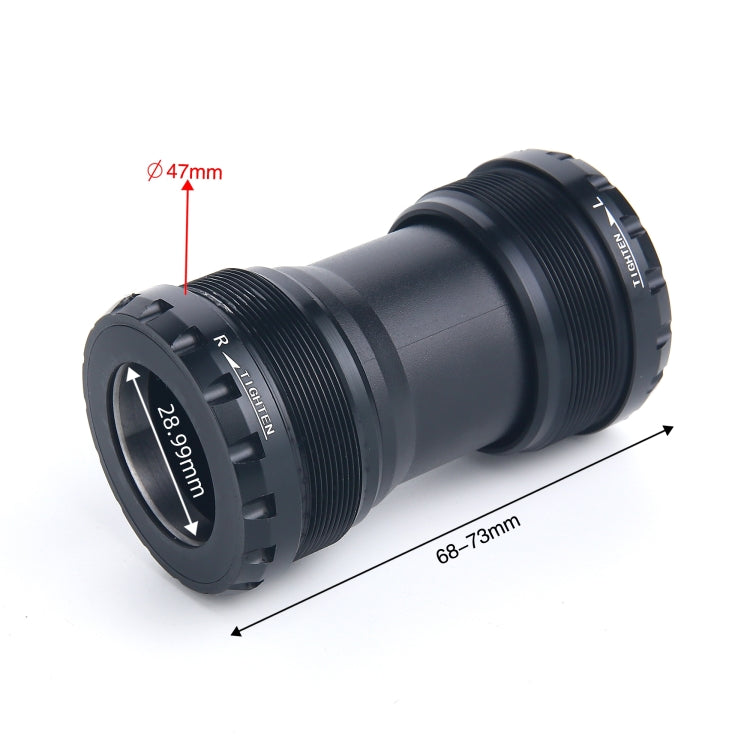 T47ADUB Bottom Bracket Fits 68mm/73mm Width of Bicycle Frame