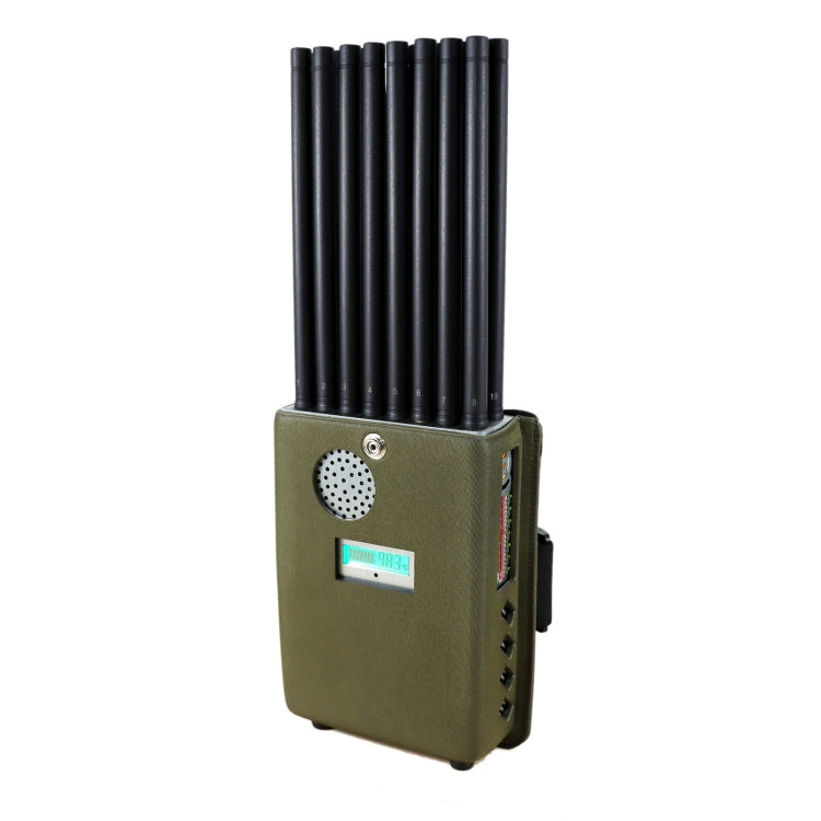 Handheld 18 Bands 2G 3G 4G 5G Wi-Fi GPS UHF VHF Cellphone Signal Jammer