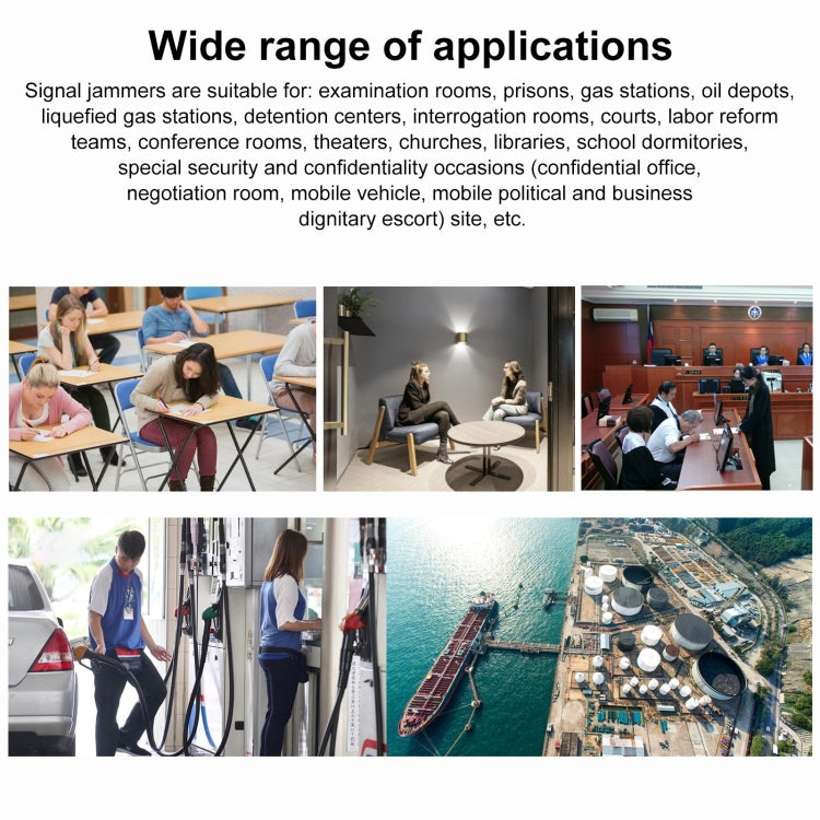 Handheld 18 Bands 2G 3G 4G 5G Wi-Fi GPS UHF VHF Cellphone Signal Jammer