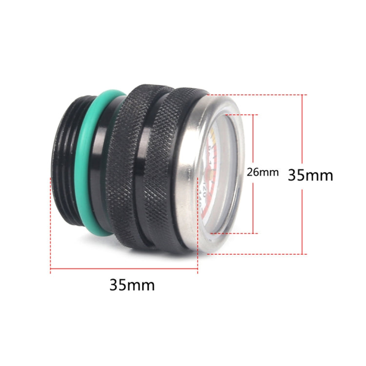 Modified Motorcycle Engine Oil Meter Thermometer