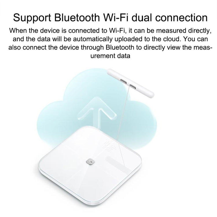Original Xiaomi Eight Electrode Body Fat Scale WiFi Bluetooth APP Support