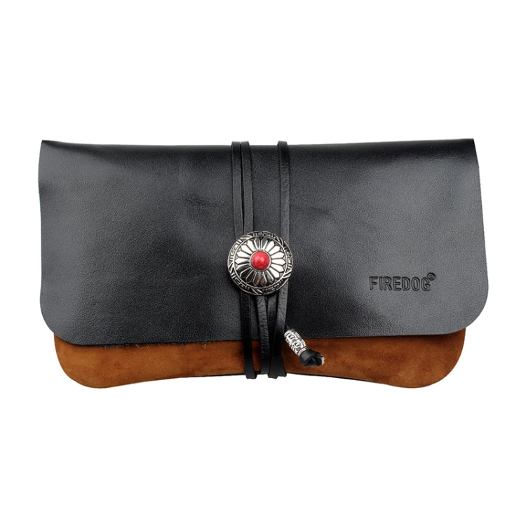 FIREDOG CL91 Portable Handmade Sheepskin Genuine Leather Tobacco Bag
