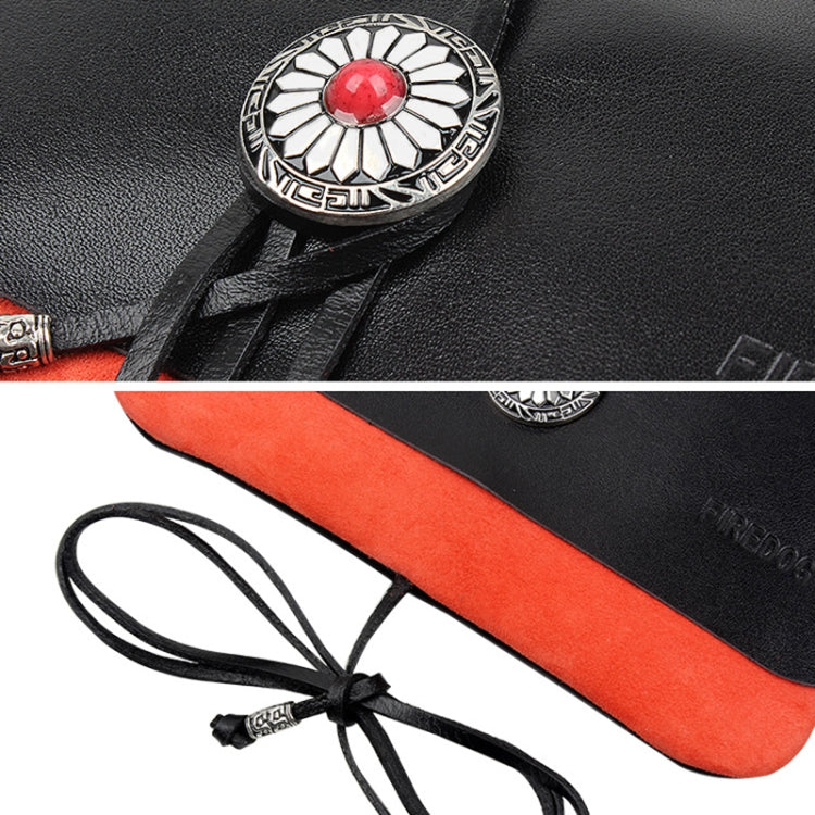 FIREDOG CL91 Portable Handmade Sheepskin Genuine Leather Tobacco Bag