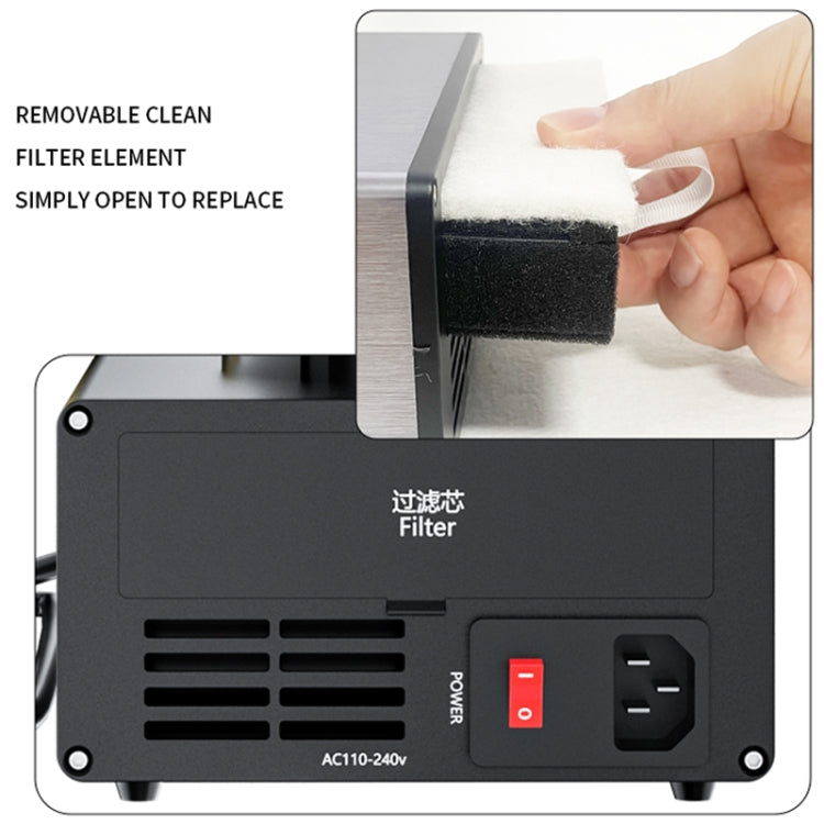 D301 Multifunctional Intelligent Smoking Constant Temperature Soldering Disassembly Rework Station