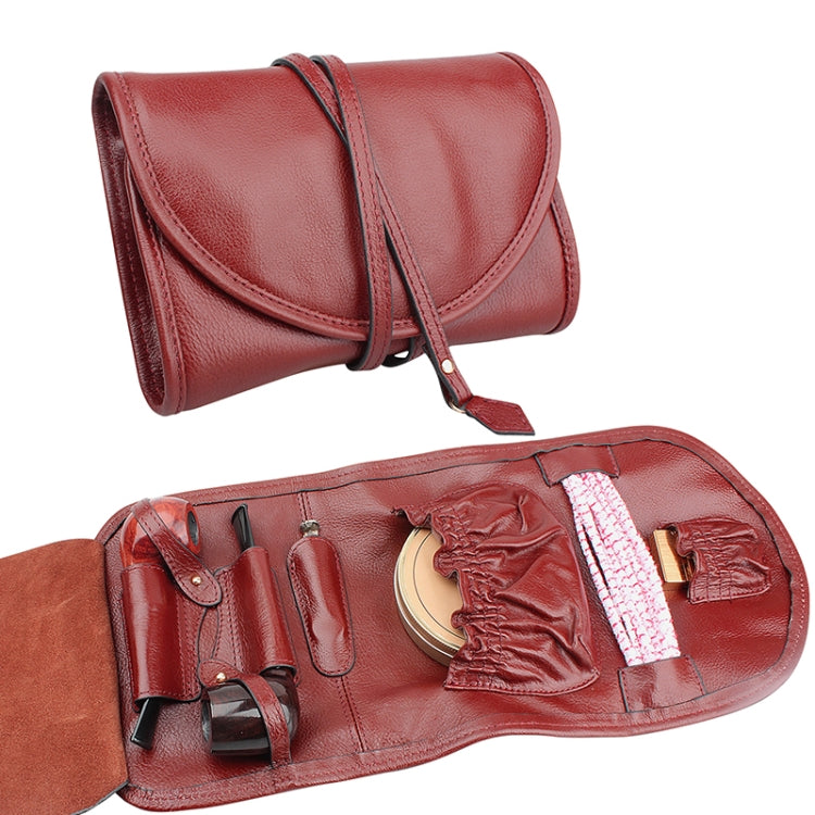 FIREDOG CL08 Leather Pipe Tobacco Storage Bag
