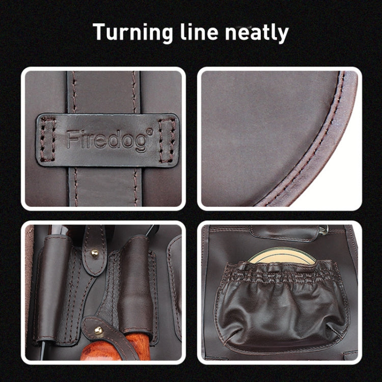FIREDOG CL08 Leather Pipe Tobacco Storage Bag