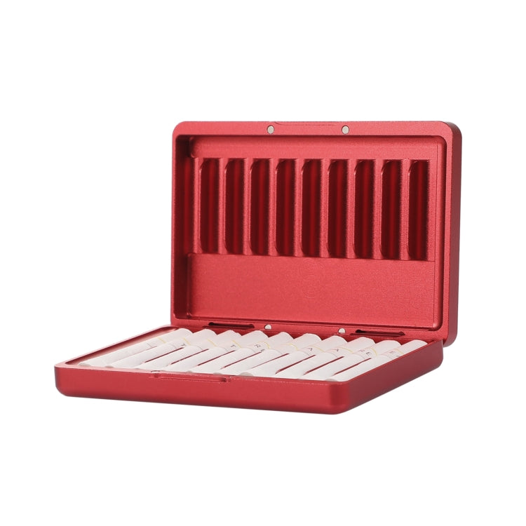 Aluminum Alloy Dust-proof Cigarette Case, Capacity:20 pcs