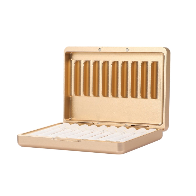 Aluminum Alloy Dust-proof Cigarette Case, Capacity:20 pcs