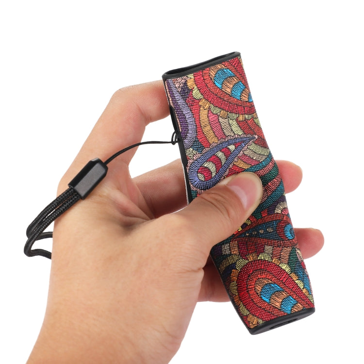 TPU+PU Skinned Electronic Cigarette Protective Case with Lanyard