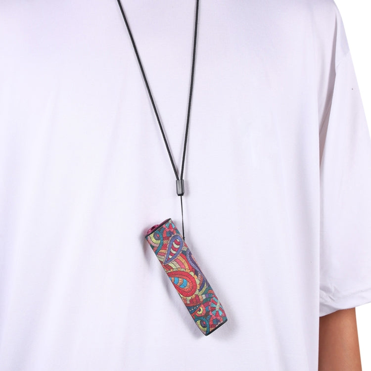 TPU+PU Skinned Electronic Cigarette Protective Case with Lanyard