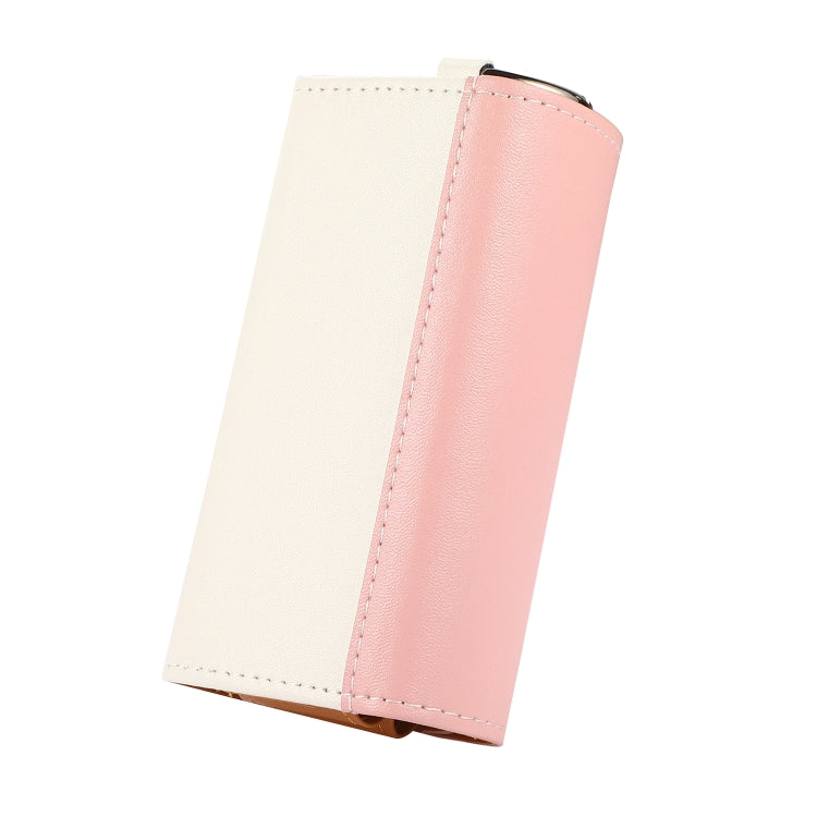 Portable Contrasting Color Electronic Cigarette Storage Bag with Hanging Loop