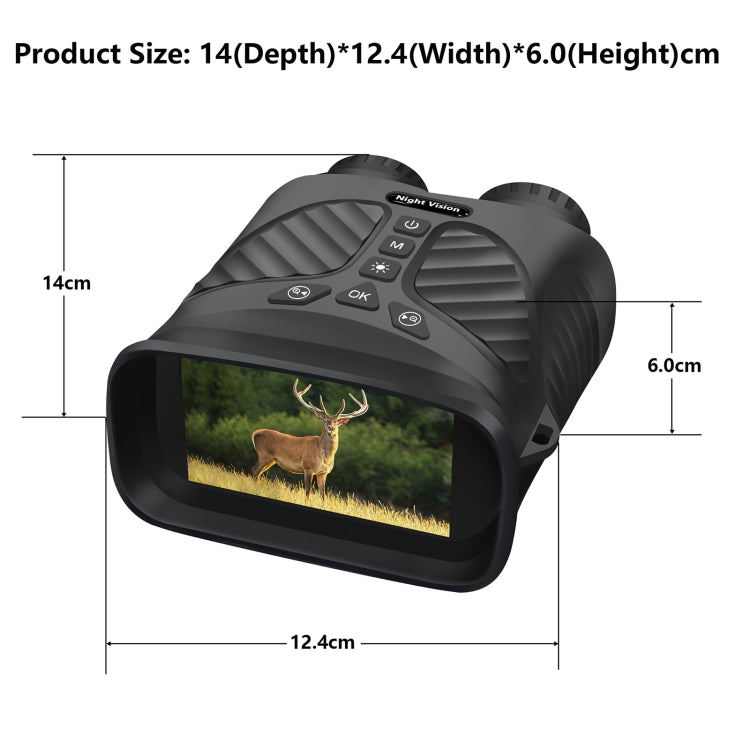 DT39 3 inch IPS Screen Binoculars Digital Binoculars Night Vision