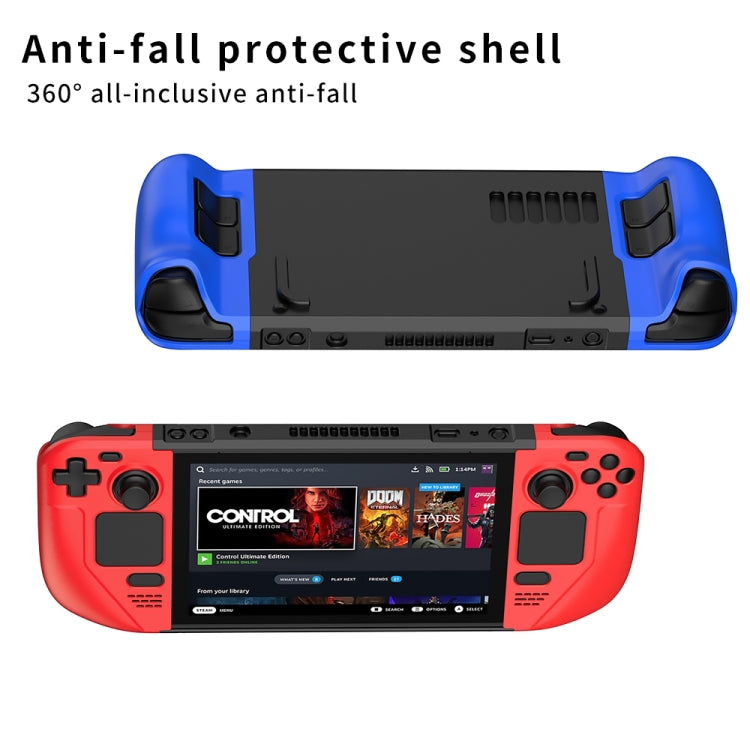GKK For Steam Deck Color Contrast Anti-fall Game Console Case