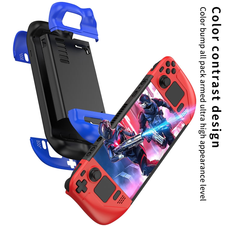 GKK For Steam Deck Color Contrast Anti-fall Game Console Case