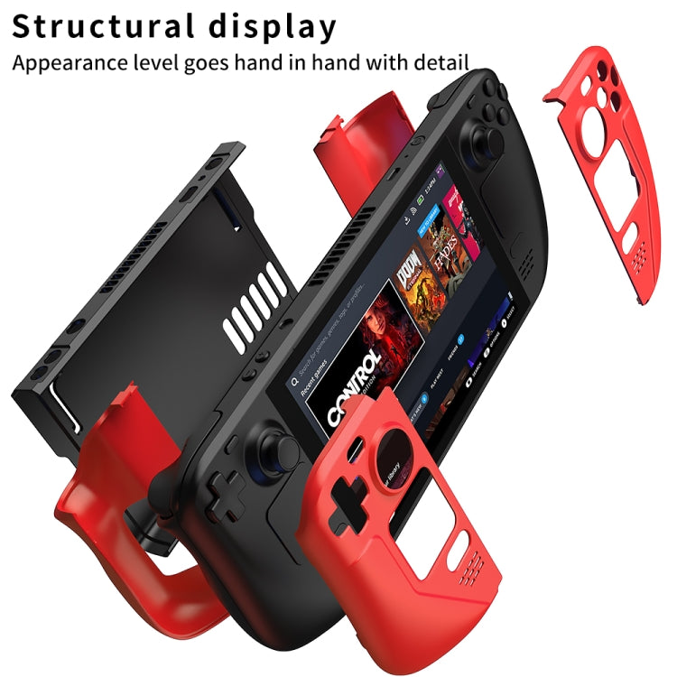 GKK For Steam Deck Color Contrast Anti-fall Game Console Case
