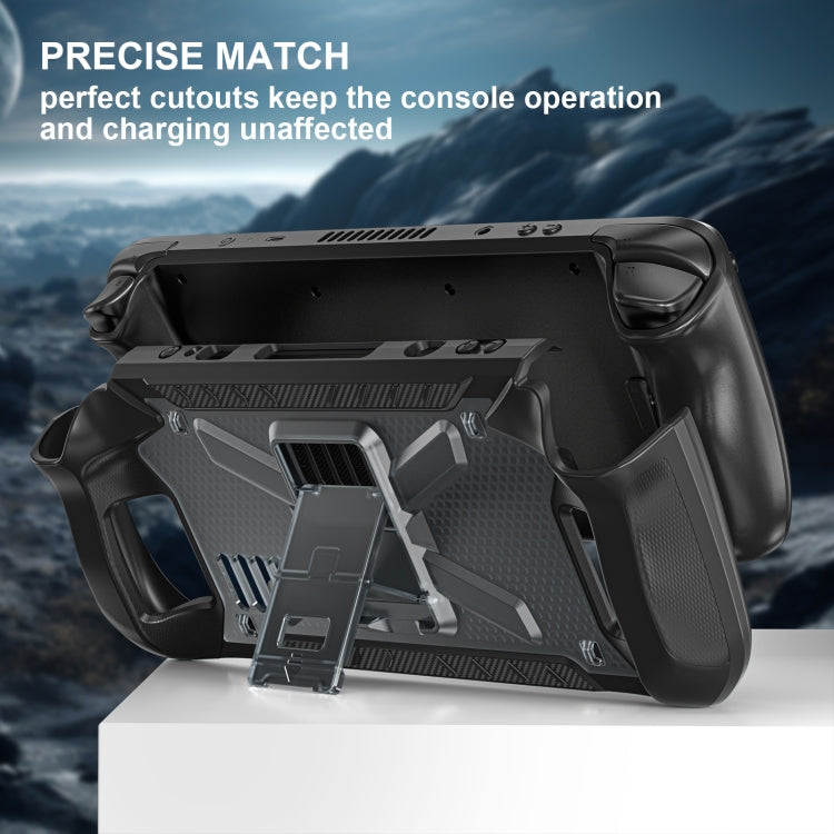 Shockproof Game Console Case with Holder & Shoulder Strap