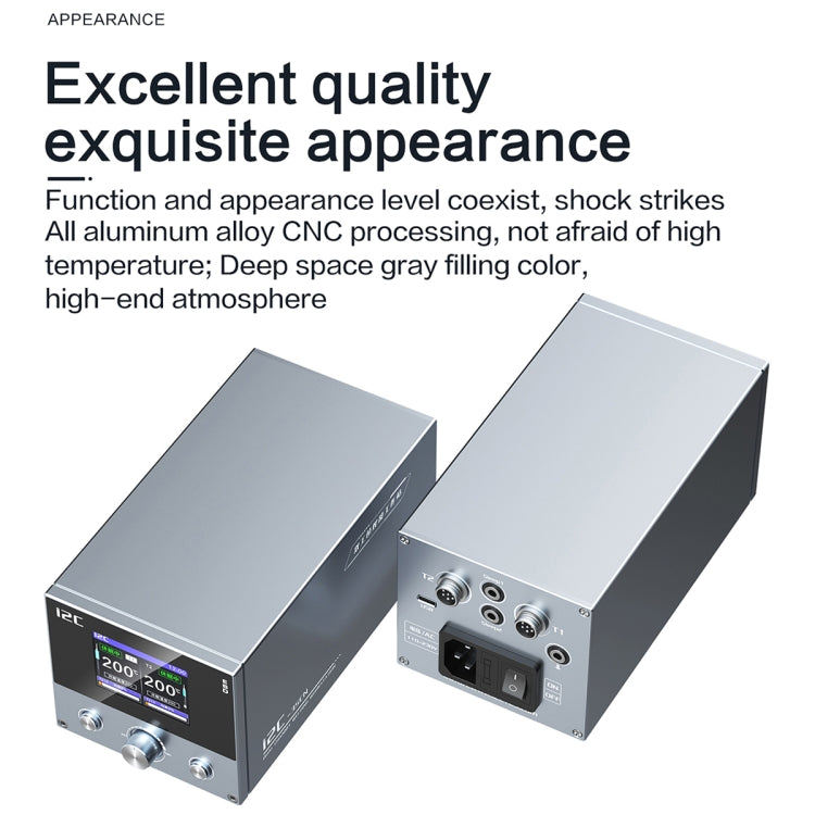 i2C 3SCN Intelligent Double Welding Station with RS100 Base