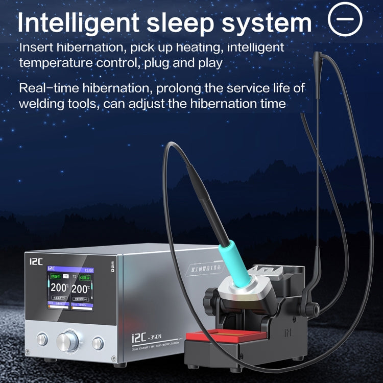 i2C 3SCN Intelligent Double Welding Station with RS200 Base