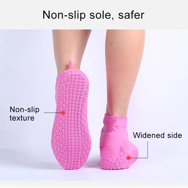 Silicone Non-slip Thickened Wear-resistant Waterproof Shoe Boots Cover