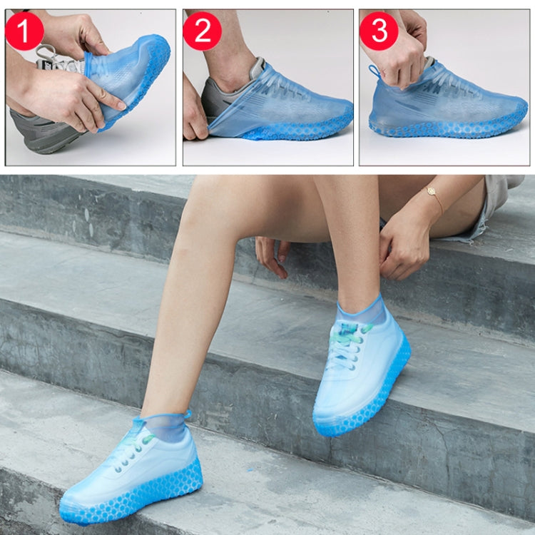 Silicone Non-slip Thickened Wear-resistant Waterproof Shoe Boots Cover
