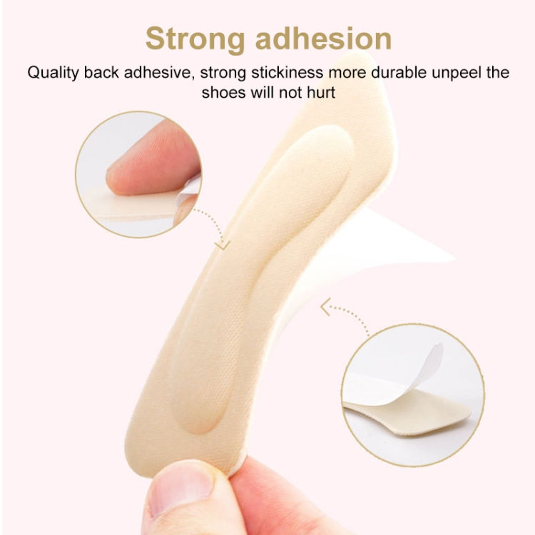 10pcs Invisible Anti-wear Butterfly Shape High Heel Stickers Thickened Sponge Heel Stickers, Random Color Delivery