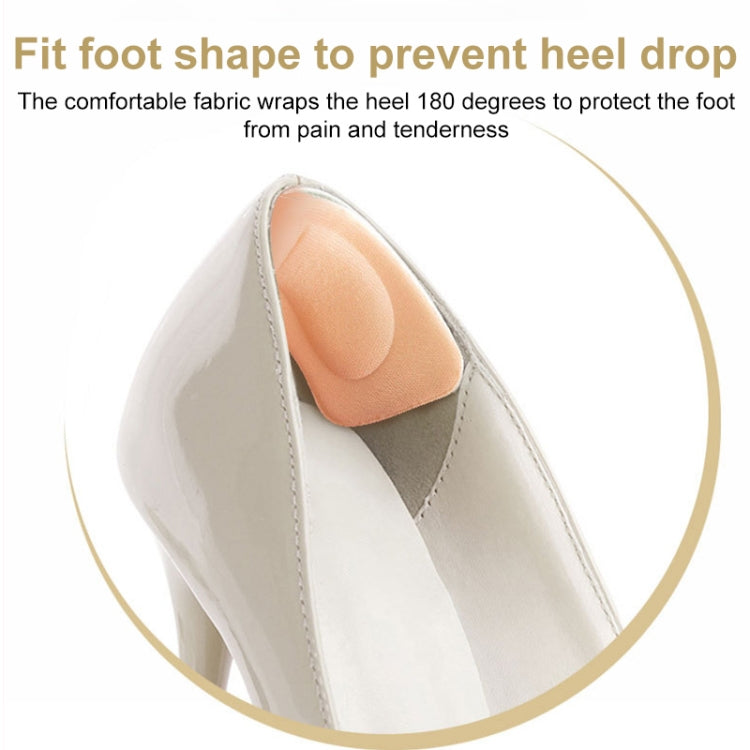 10pcs Invisible Anti-wear Butterfly Shape High Heel Stickers Thickened Sponge Heel Stickers, Random Color Delivery